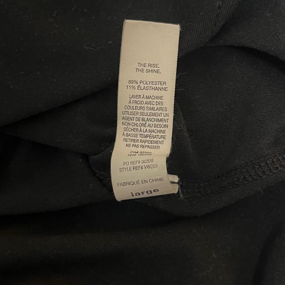 Vuori Womens Halo Performance Hoodie Size L Black Full Zip Dreamknit Gym - Picture 13 of 13